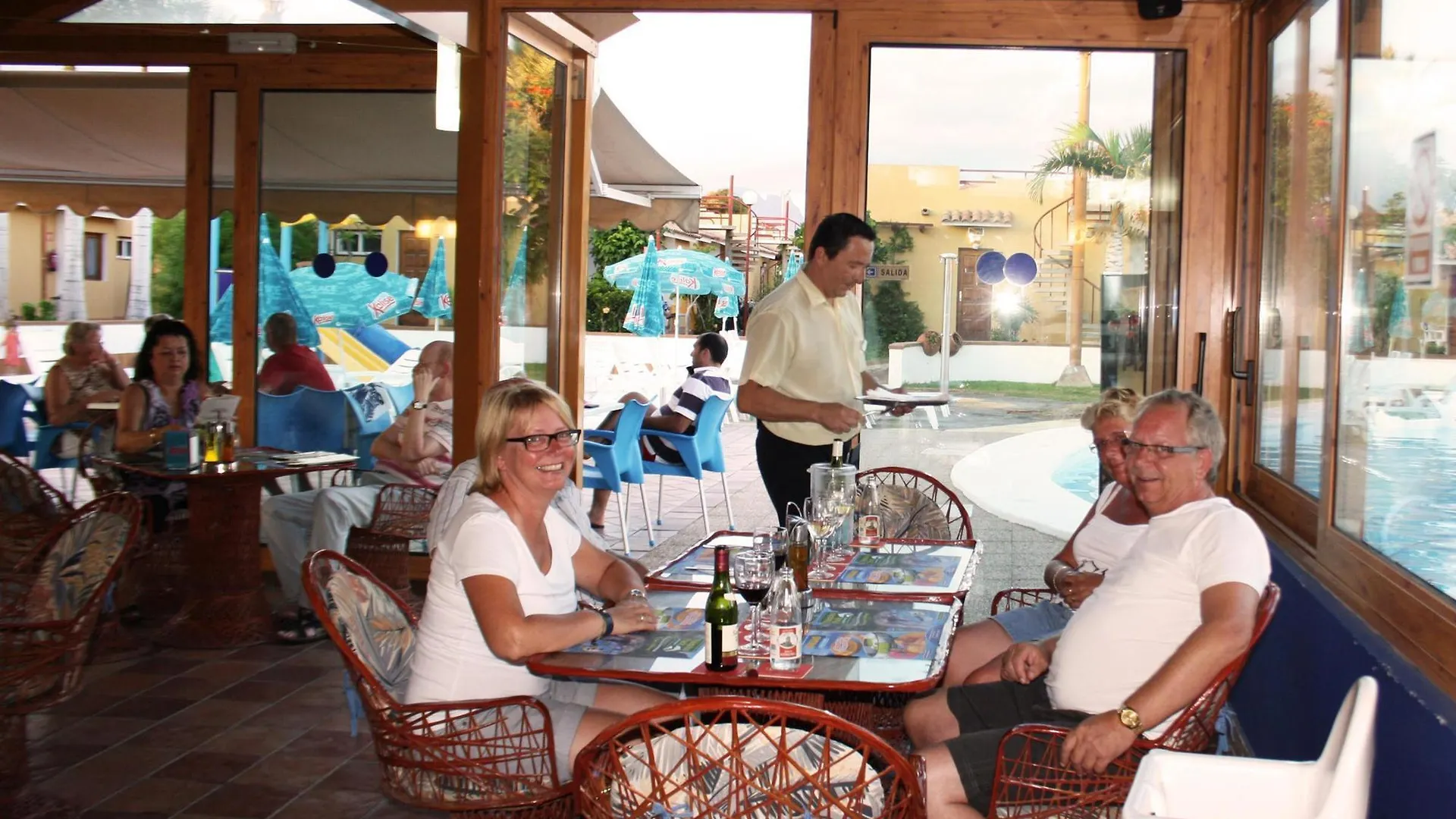 מלון דירות מספאלומס Bungalows Parque Bali Con Aire Acondicionado